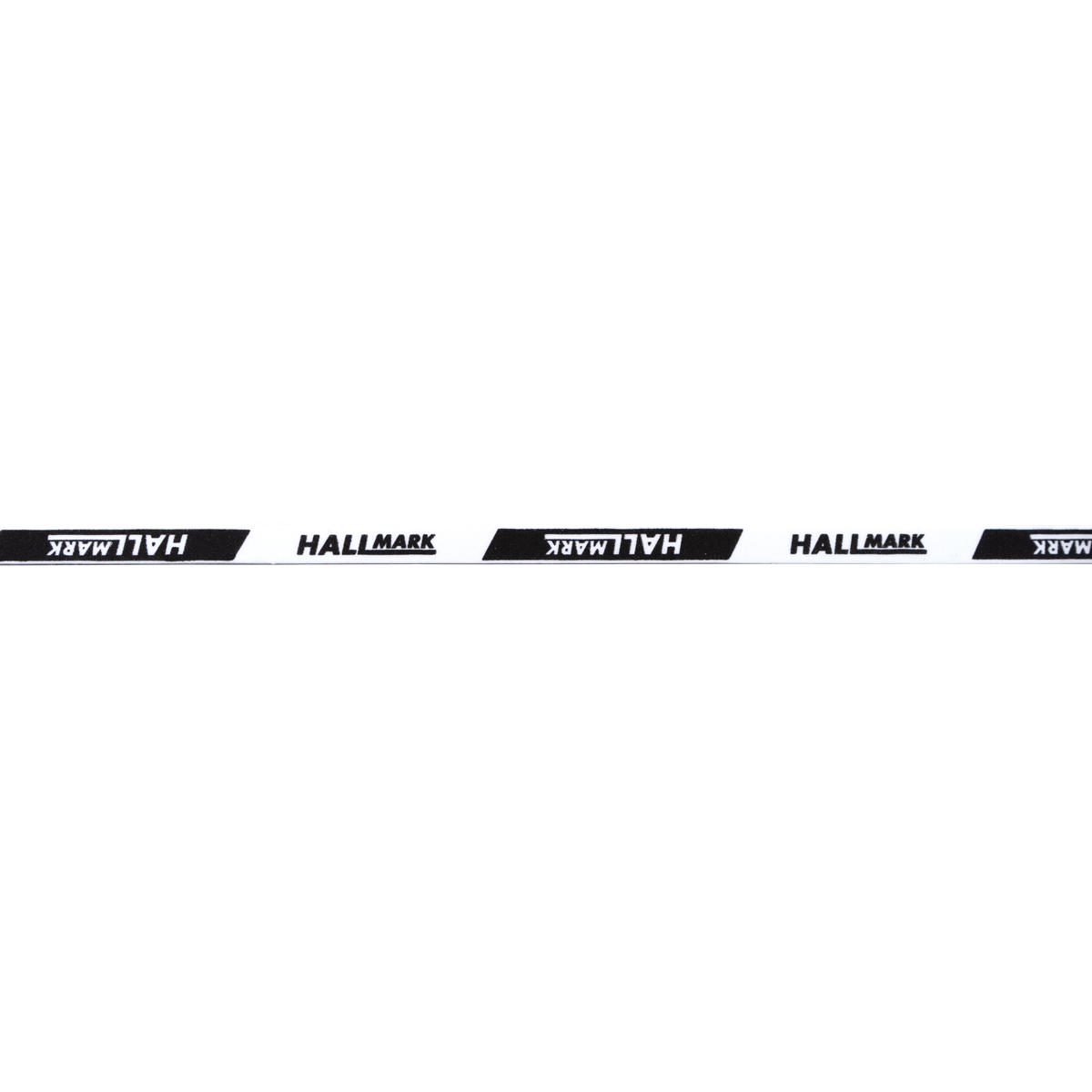 HALLMARK Kantenband 9mm für 1 Schläger schwarz/weiß