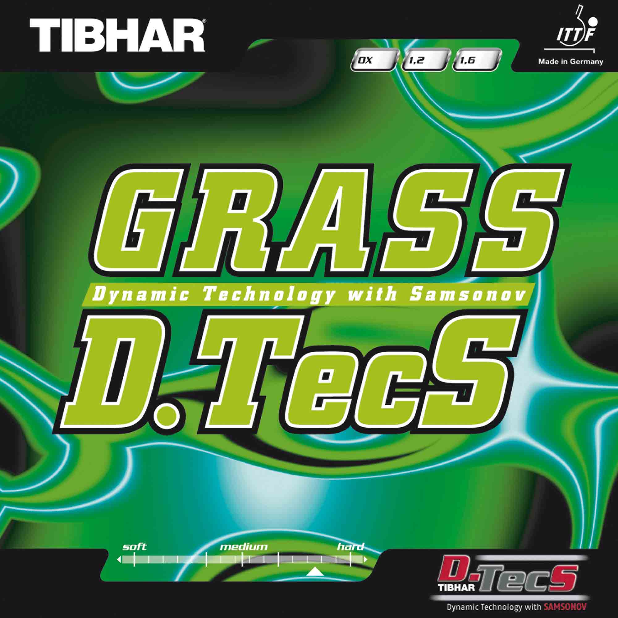 TIBHAR Belag Grass D.TecS rot OX