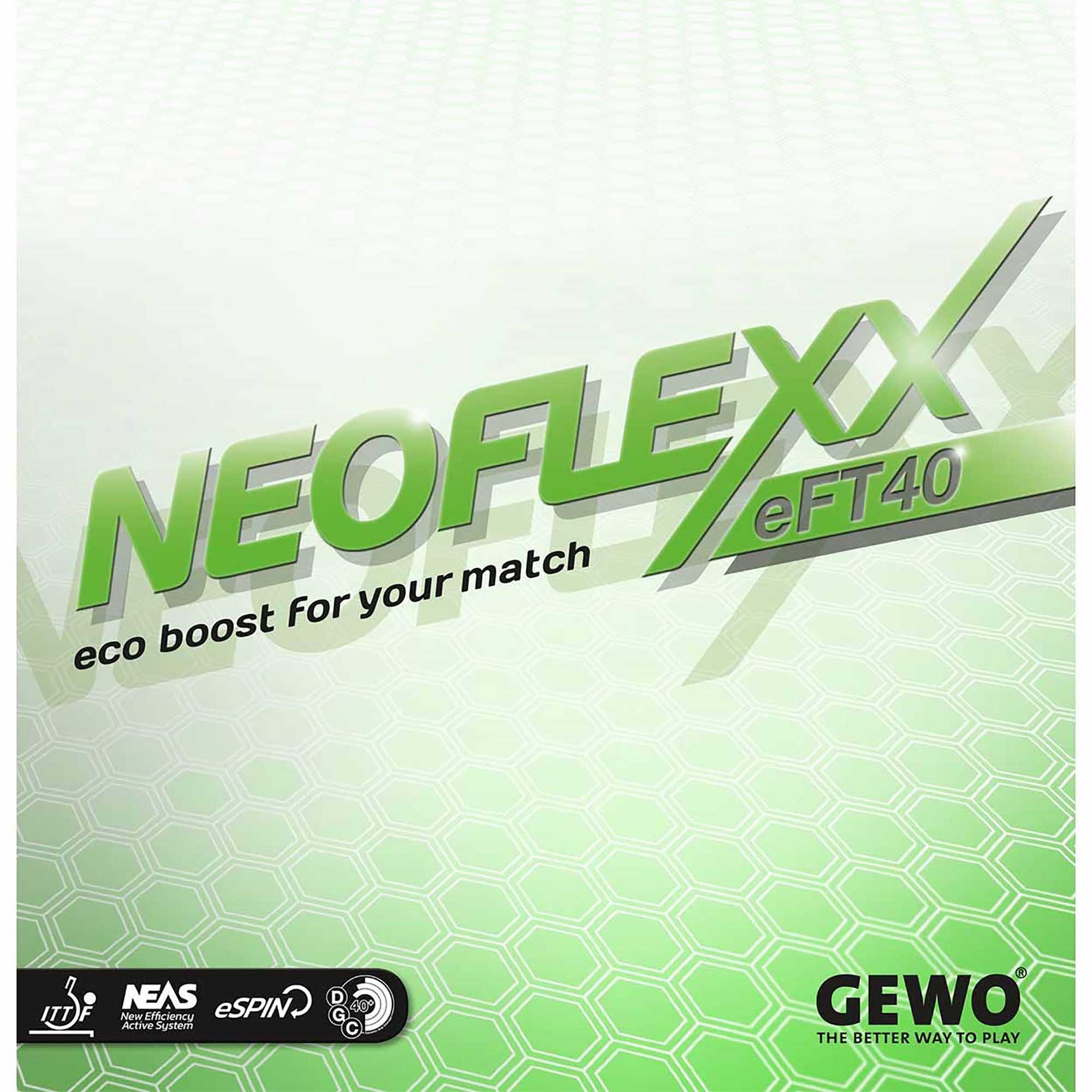 GEWO Belag Neoflexx eFT 40 rot 1,5 mm