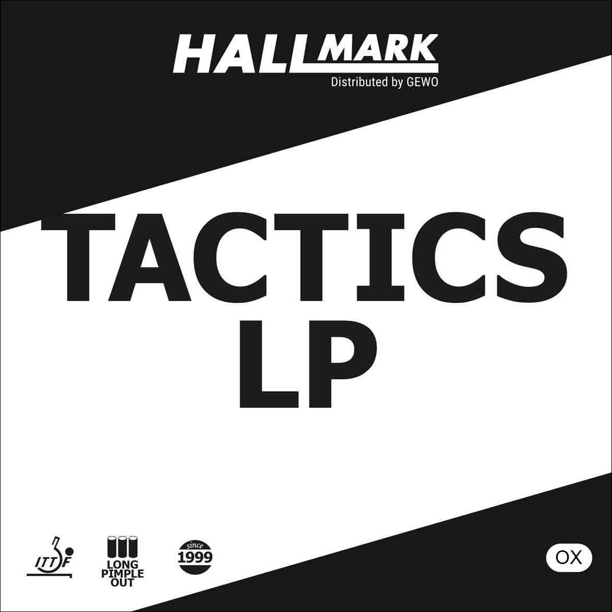 HALLMARK Belag Tactics LP Spezial rot OX