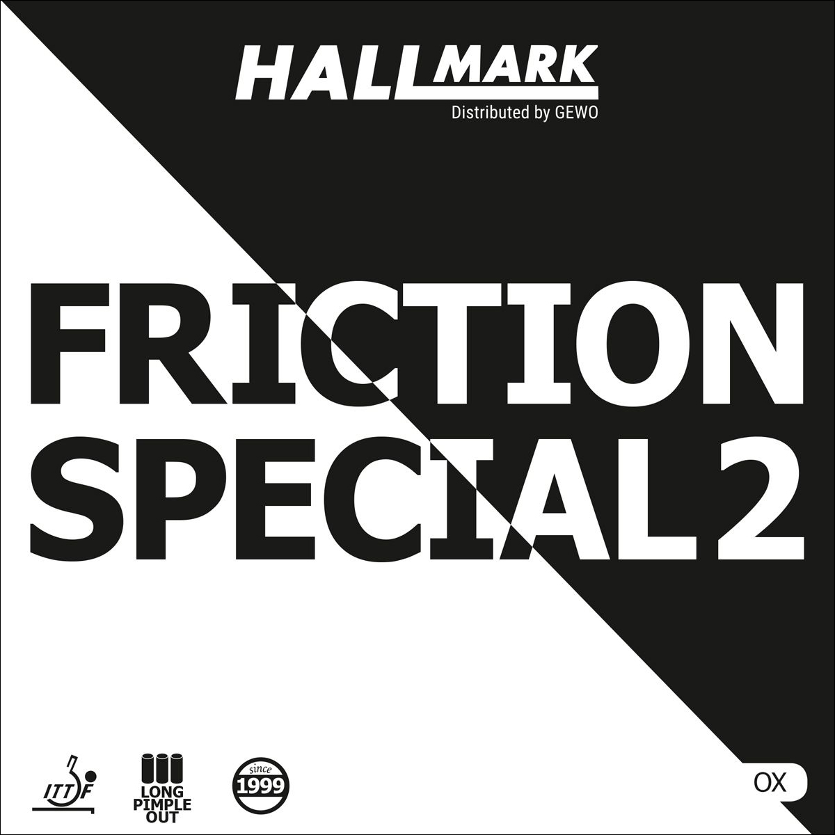 HALLMARK Belag Friction Special 2 rot OX