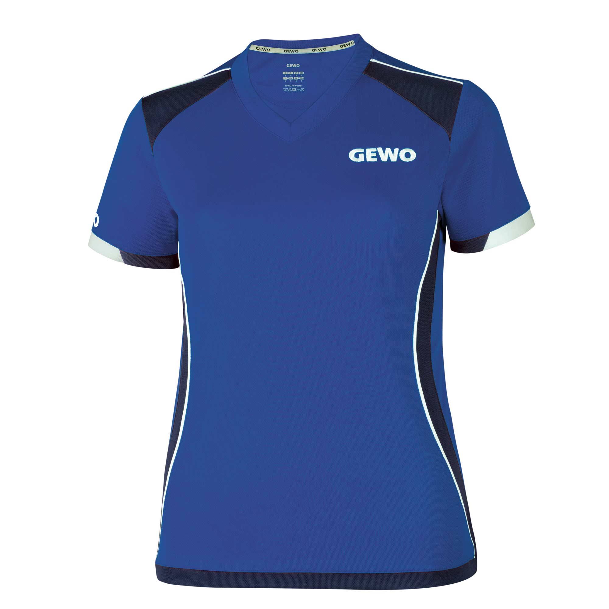 GEWO Lady Shirt Murano  blau/navy XXXS