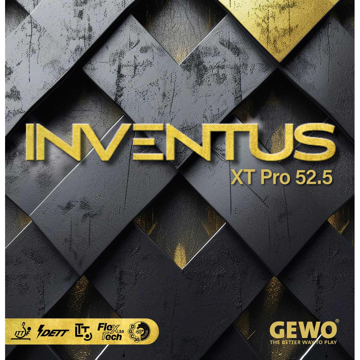 GEWO Rubber Inventus XT Pro 52.5 red 2,0 mm