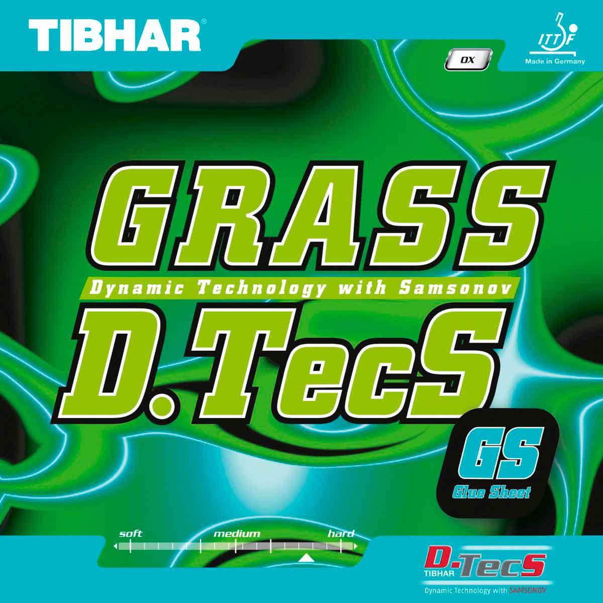 TIBHAR Belag Grass D.TecS GS rot OX