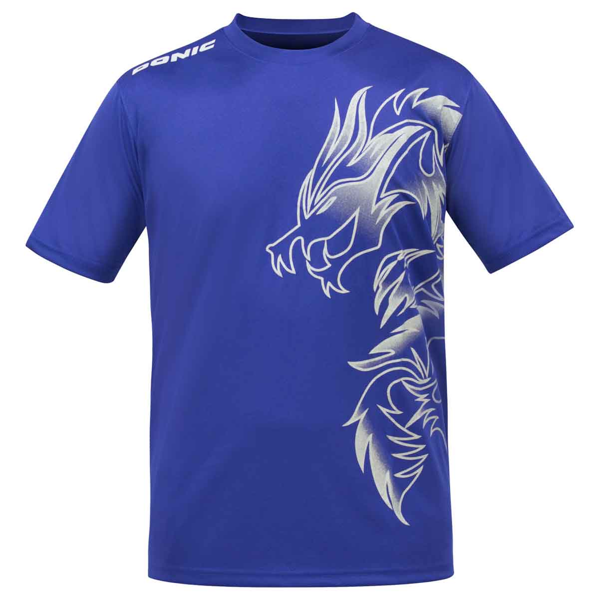 Donic T-Shirt Dragon royal/white S