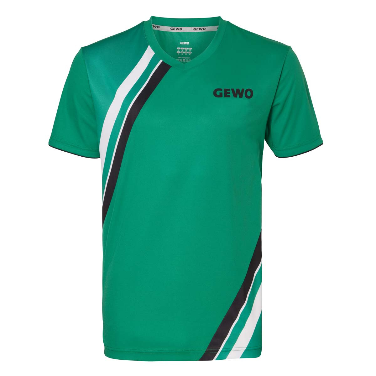 GEWO T-Shirt Arona grün/schwarz XXXXS