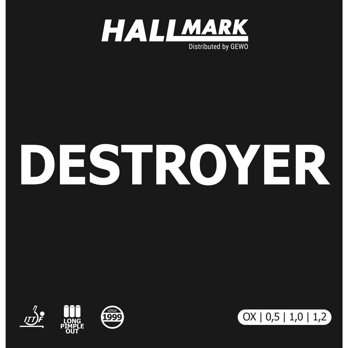 HALLMARK Belag Destroyer rot OX