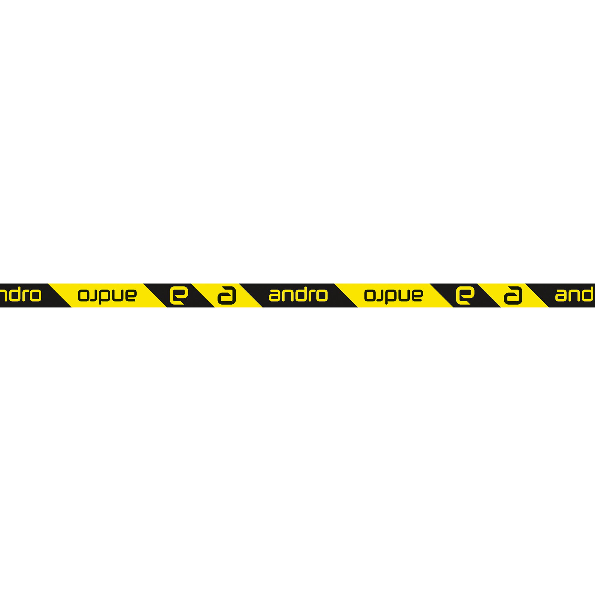 andro Edge Tape Cl 12mm/5m black/yellow
