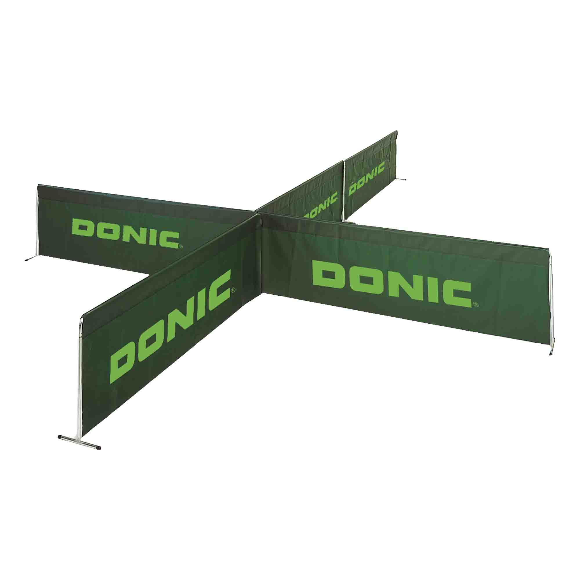 Donic Umrandung mit Logo 10er Set einseitig grün