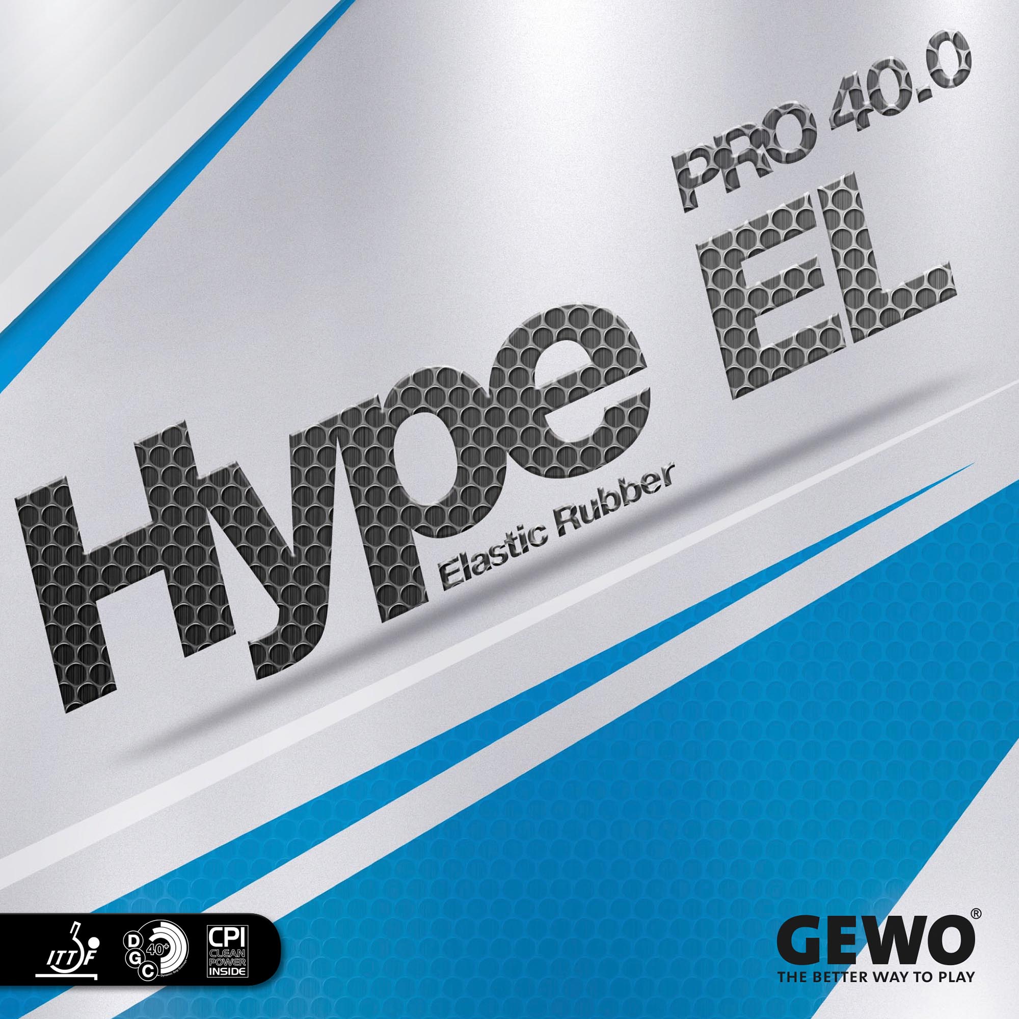 Gewo Belag Hype EL Pro 40.0 rot 2,1 mm