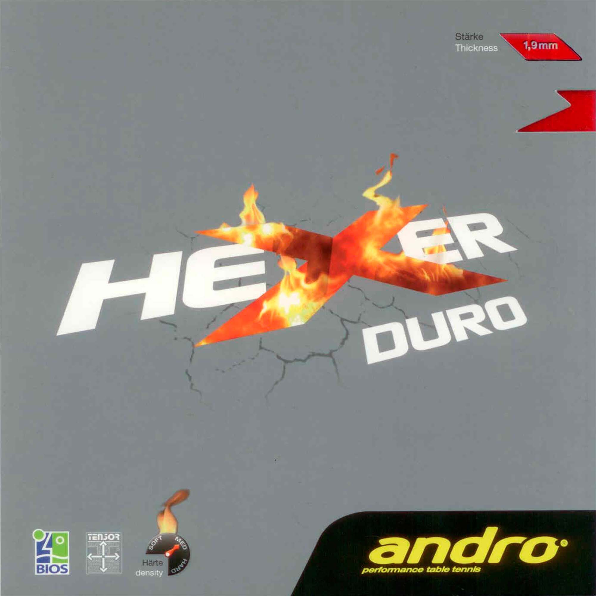 andro Rubber Hexer Duro