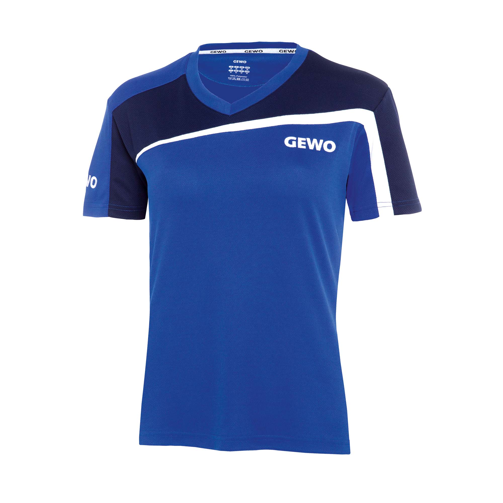 GEWO Lady Shirt Teramo S18-3  blau/navy XL