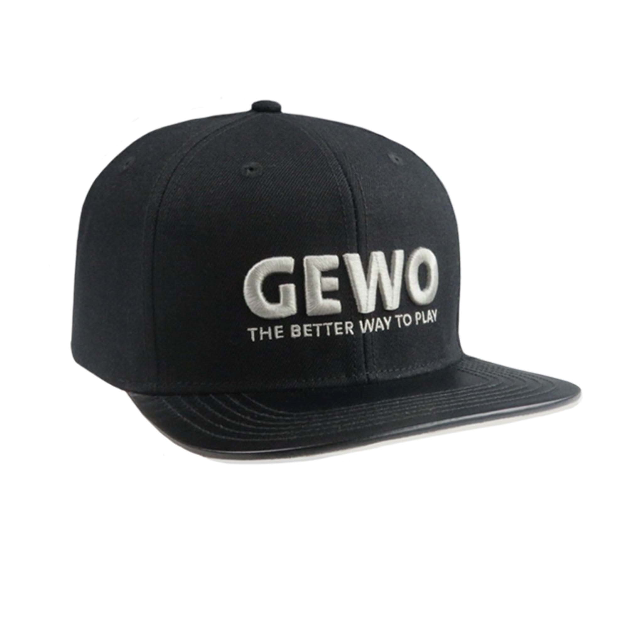 GEWO Snapback-Cap schwarz/weiß