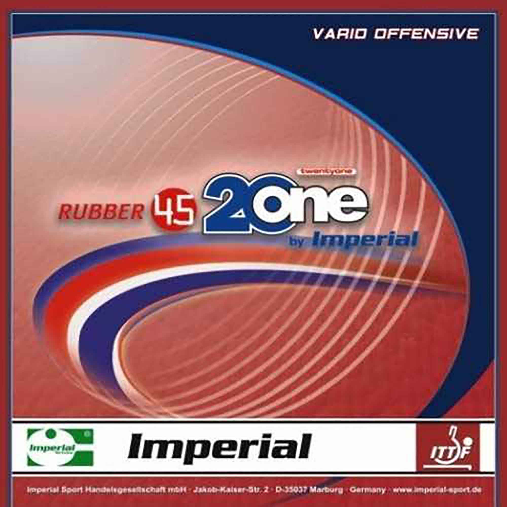 Imperial Rubber 20 one 45 black 1,5 mm