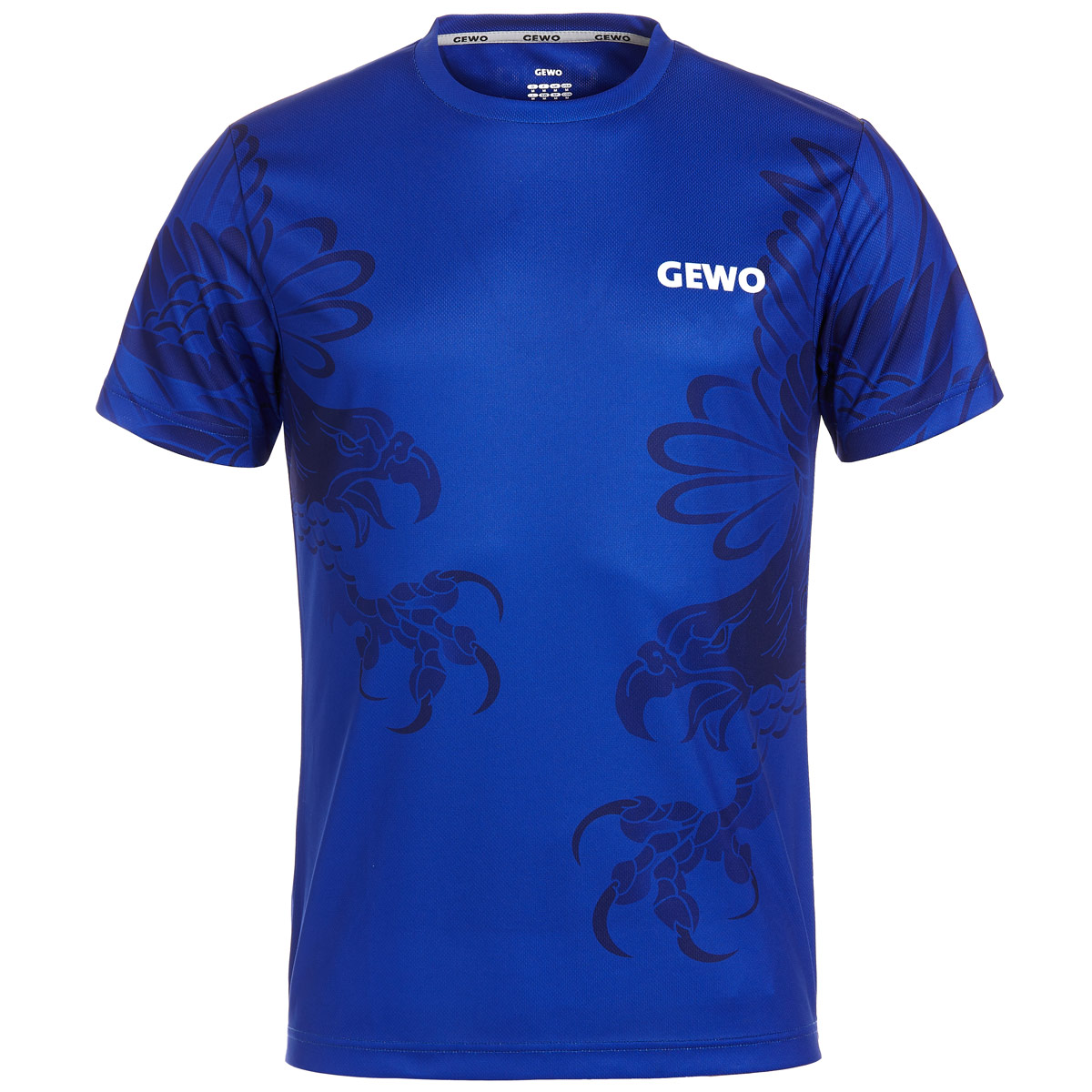 GEWO T-Shirt Eagle midblue/dunkelblau XS