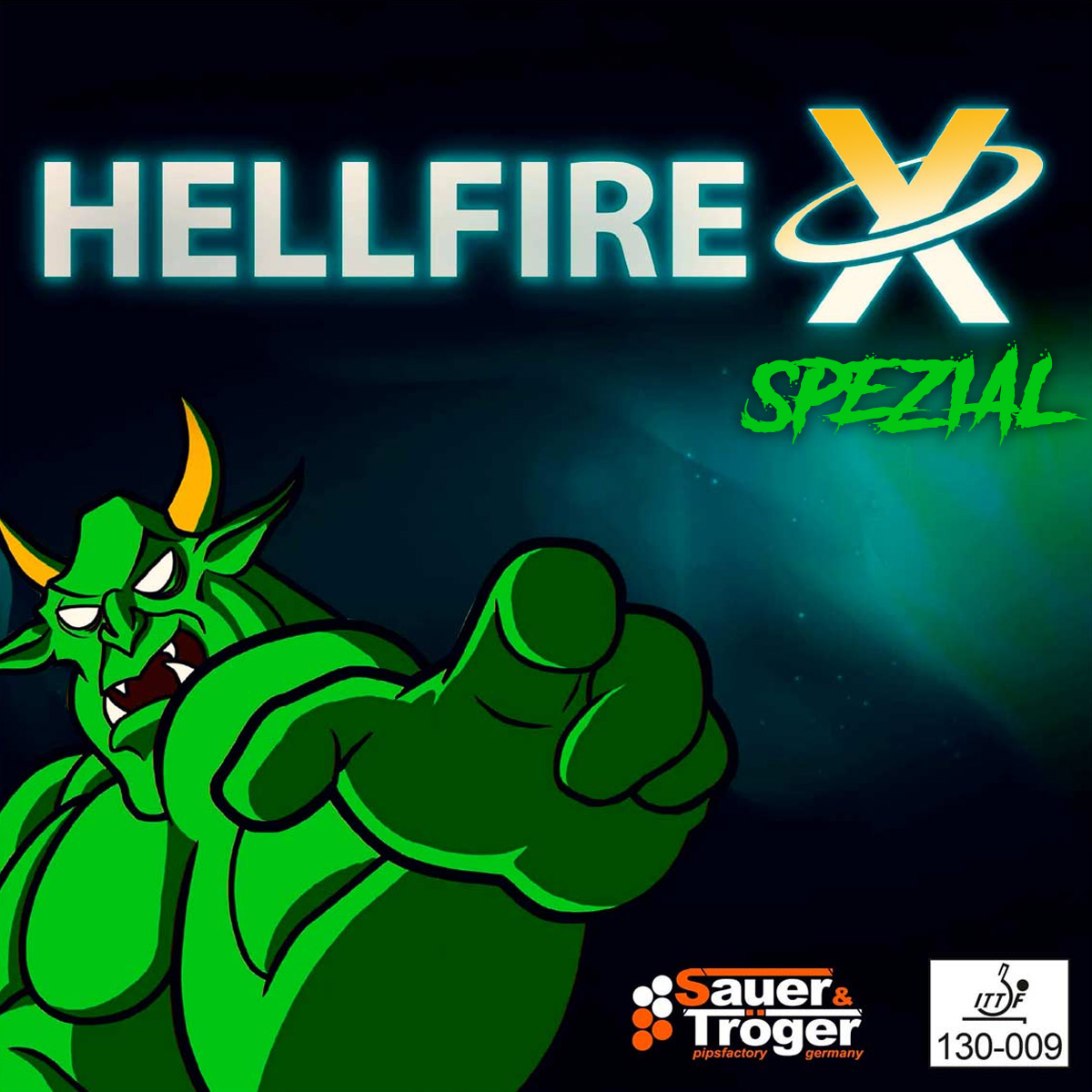 Sauer & Tröger Belag Hellfire X Spezial rot OX