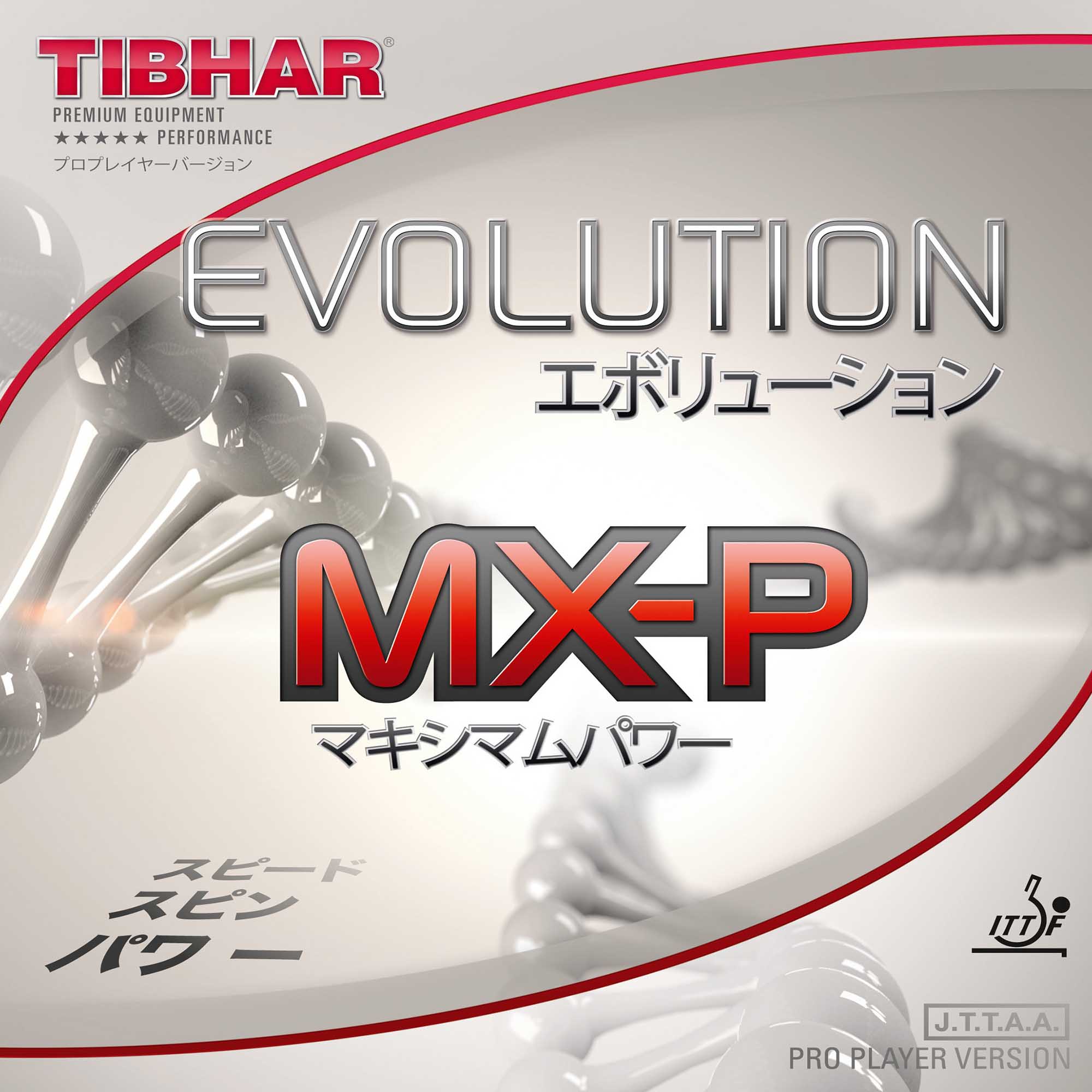 TIBHAR Belag Evolution MX-P rot 1,8 mm