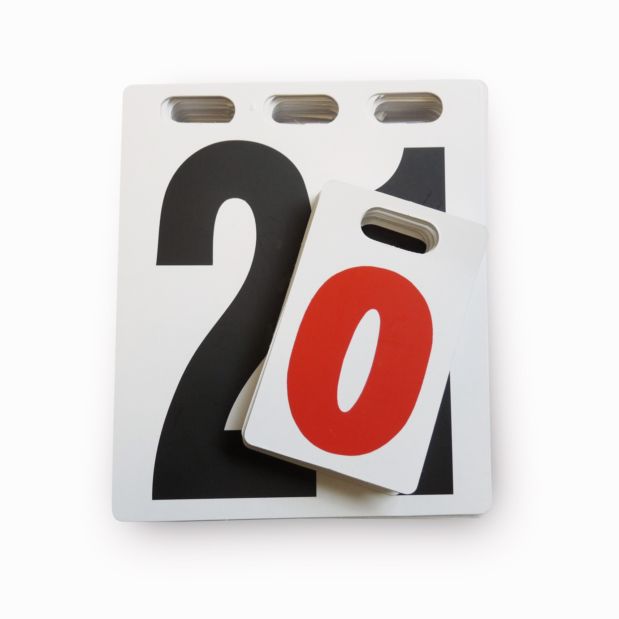 Universal replacement numbers 0-21 white