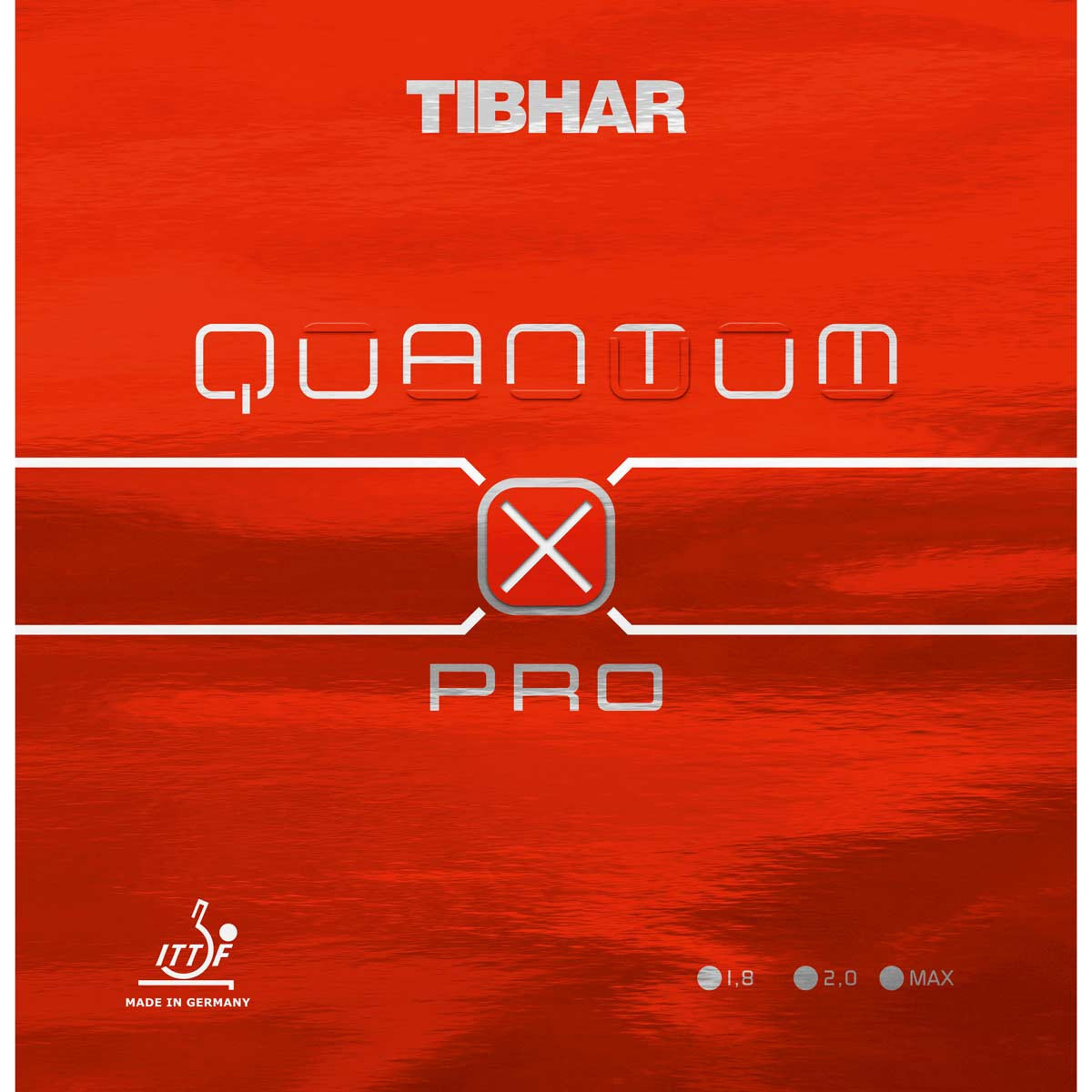 TIBHAR Rubber Quantum X Pro red 1,8 mm