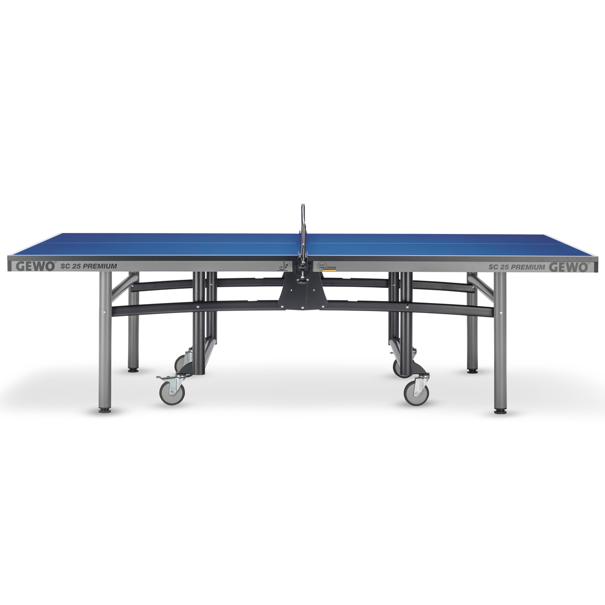 GEWO 2er Set Tisch SC25 Premium + 2 Netze blau