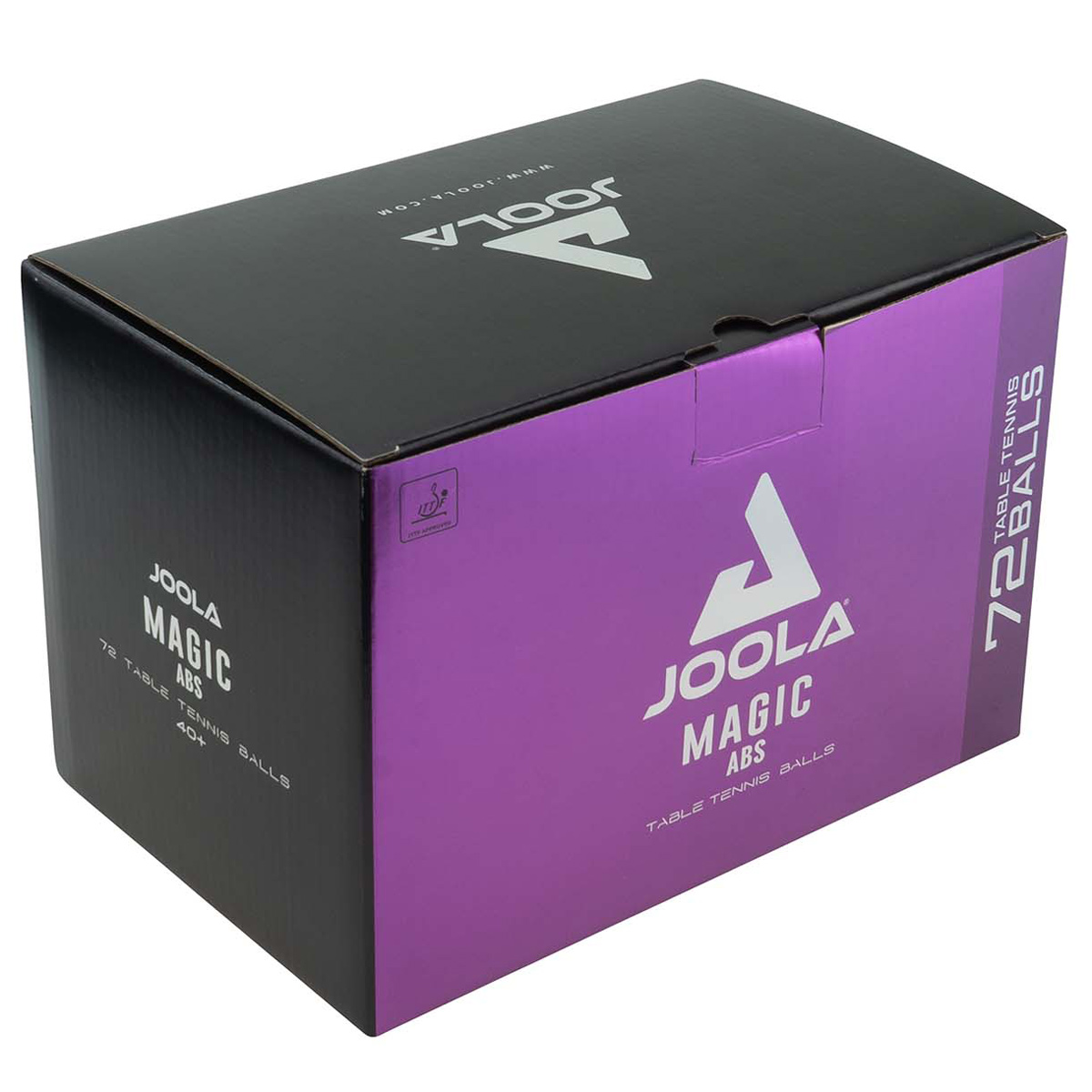 JOOLA Trainingsball Magic ABS 40+ 72er weiß