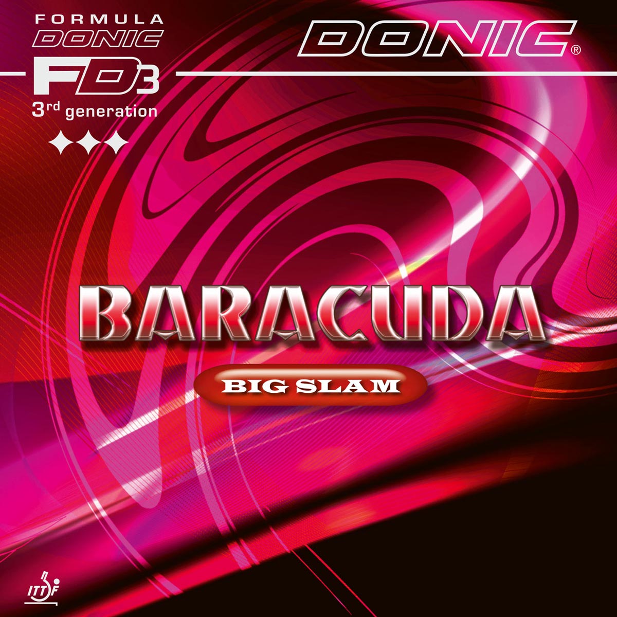 Donic Rubber Baracuda Bigslam red 1,8 mm
