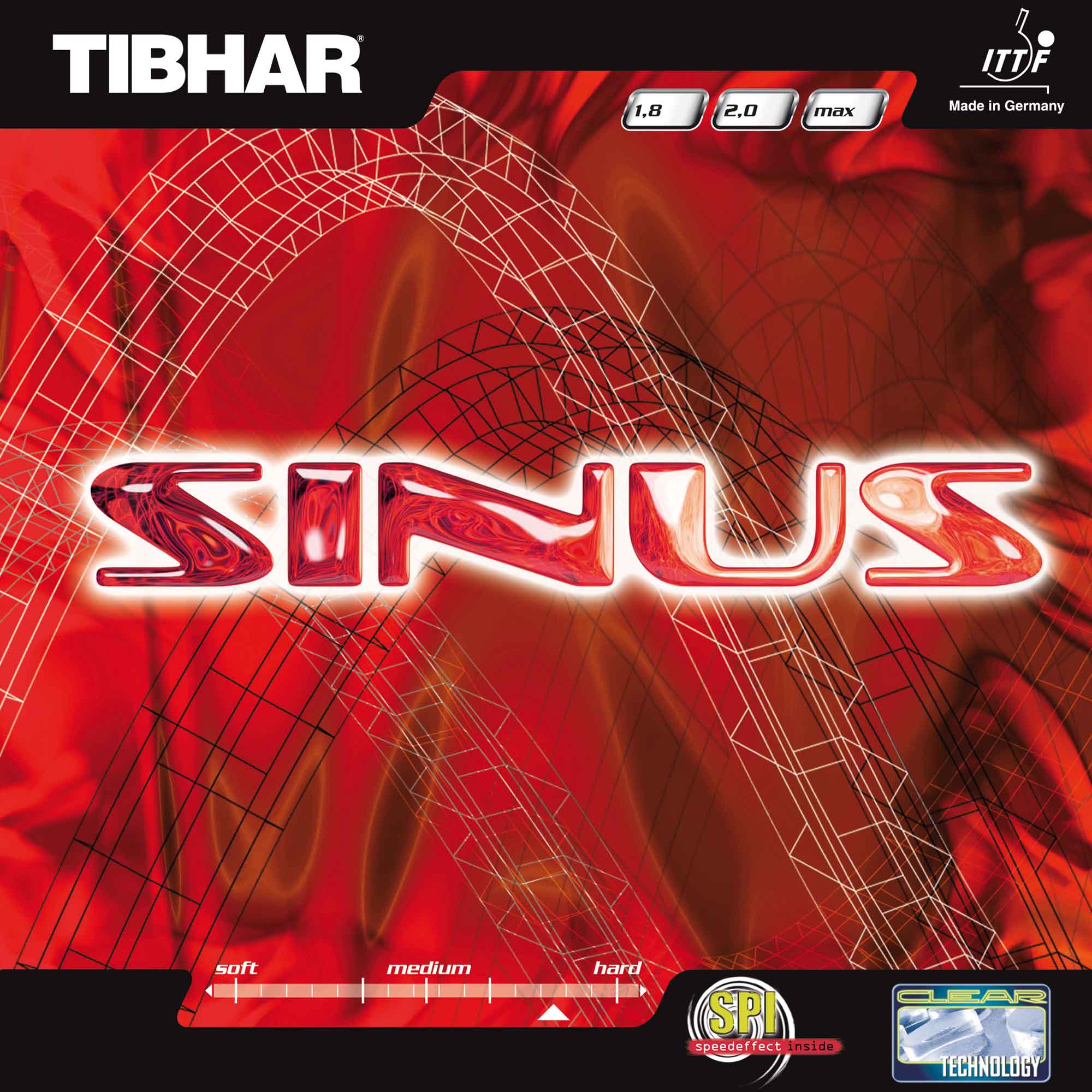 TIBHAR Rubber Sinus buy online  red 1,8 mm