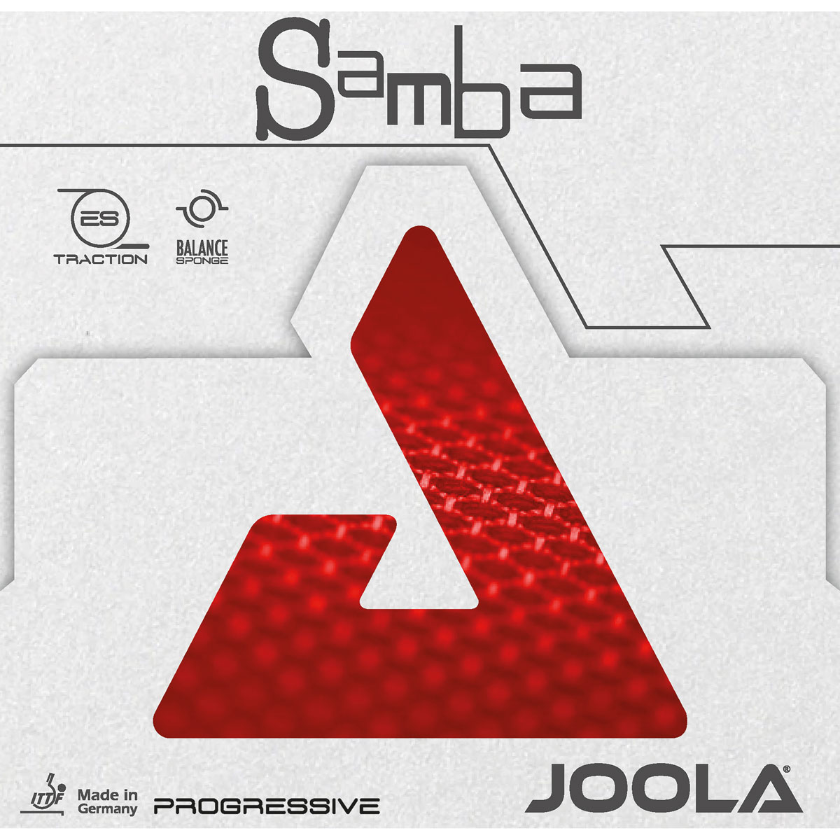 JOOLA Rubber Samba red 1,8 mm
