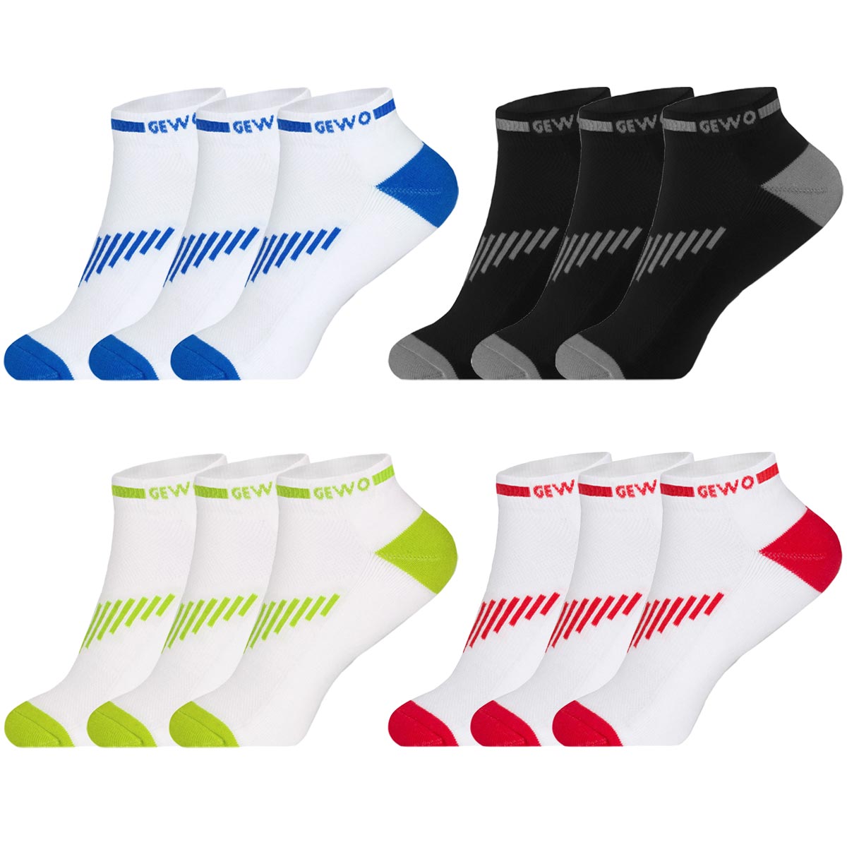 GEWO Set 3x Socks Short Flex II (one colour)