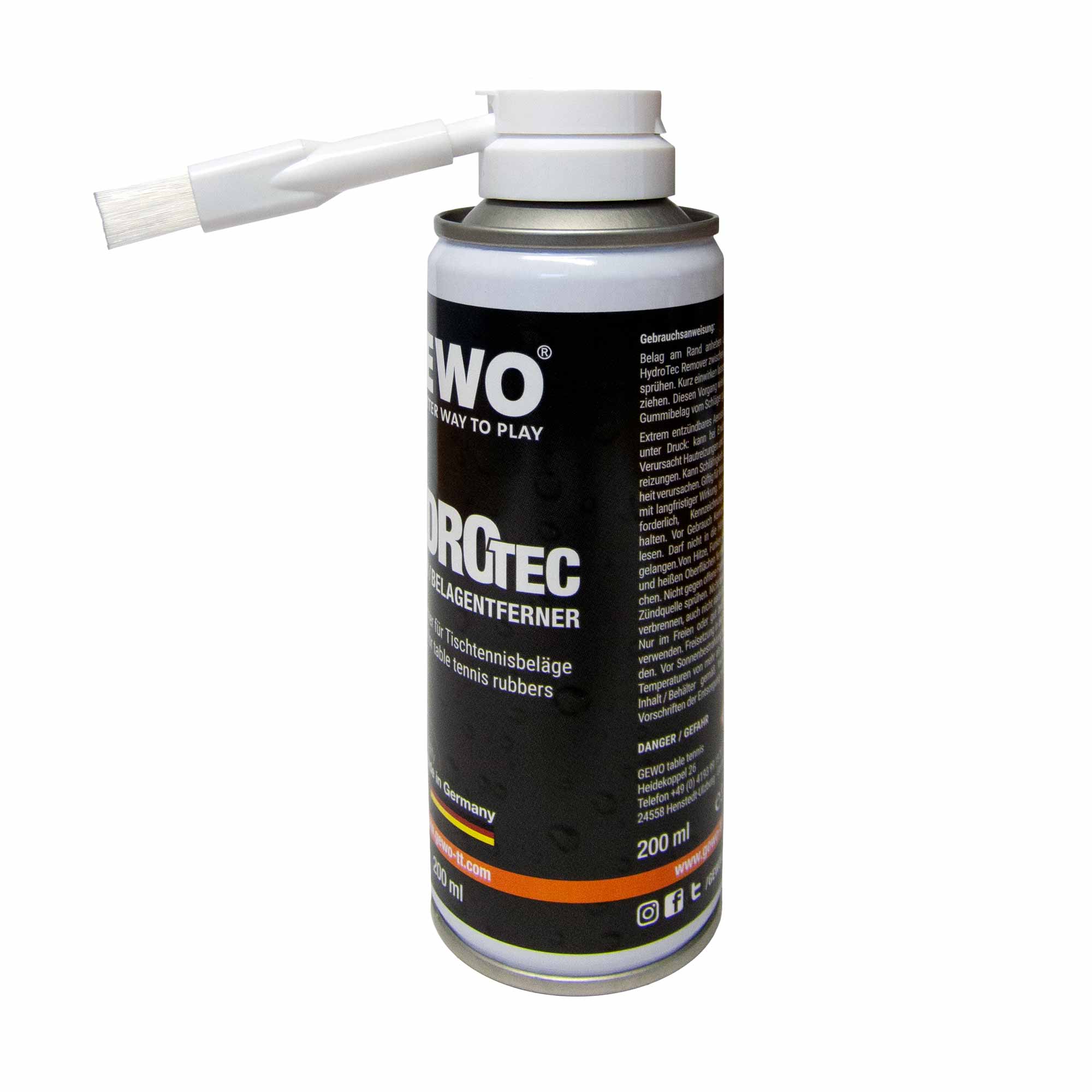 GEWO HydroTec 200 ml Rubber Remover