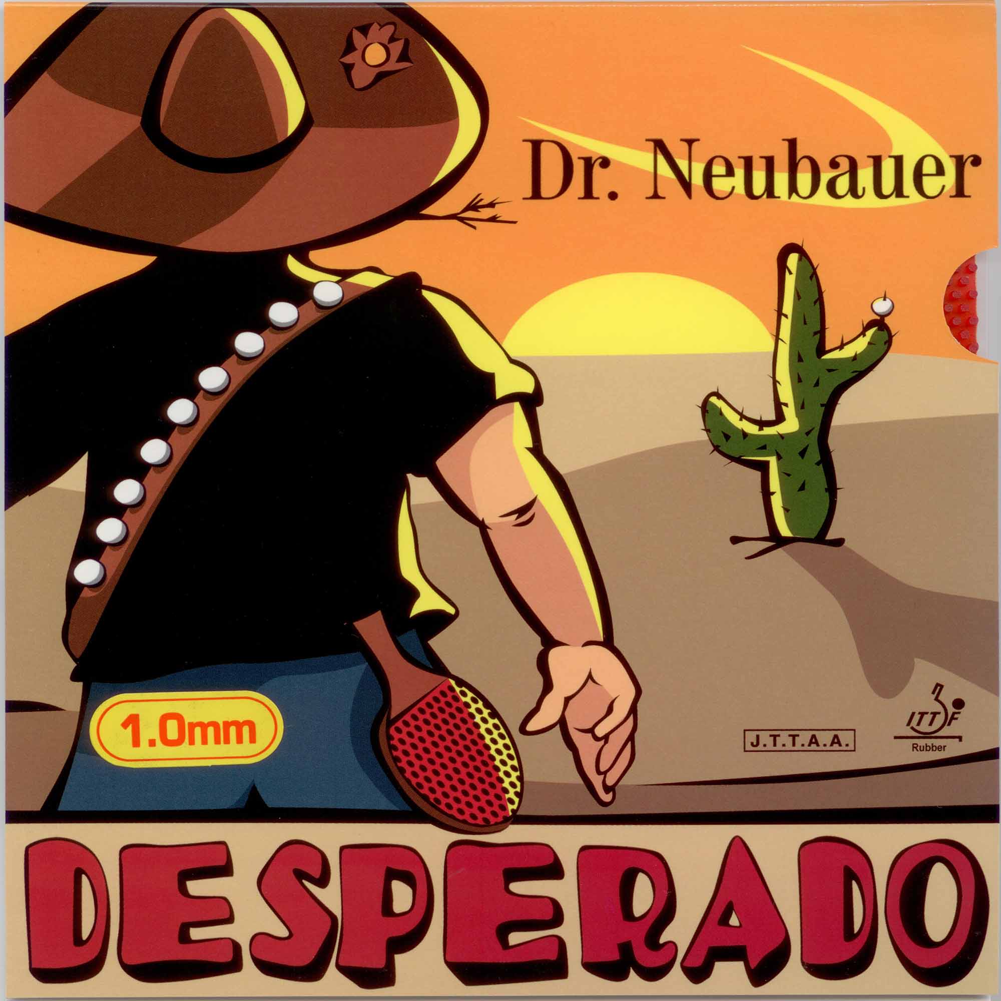 Dr. Neubauer Rubber Desperado red OX