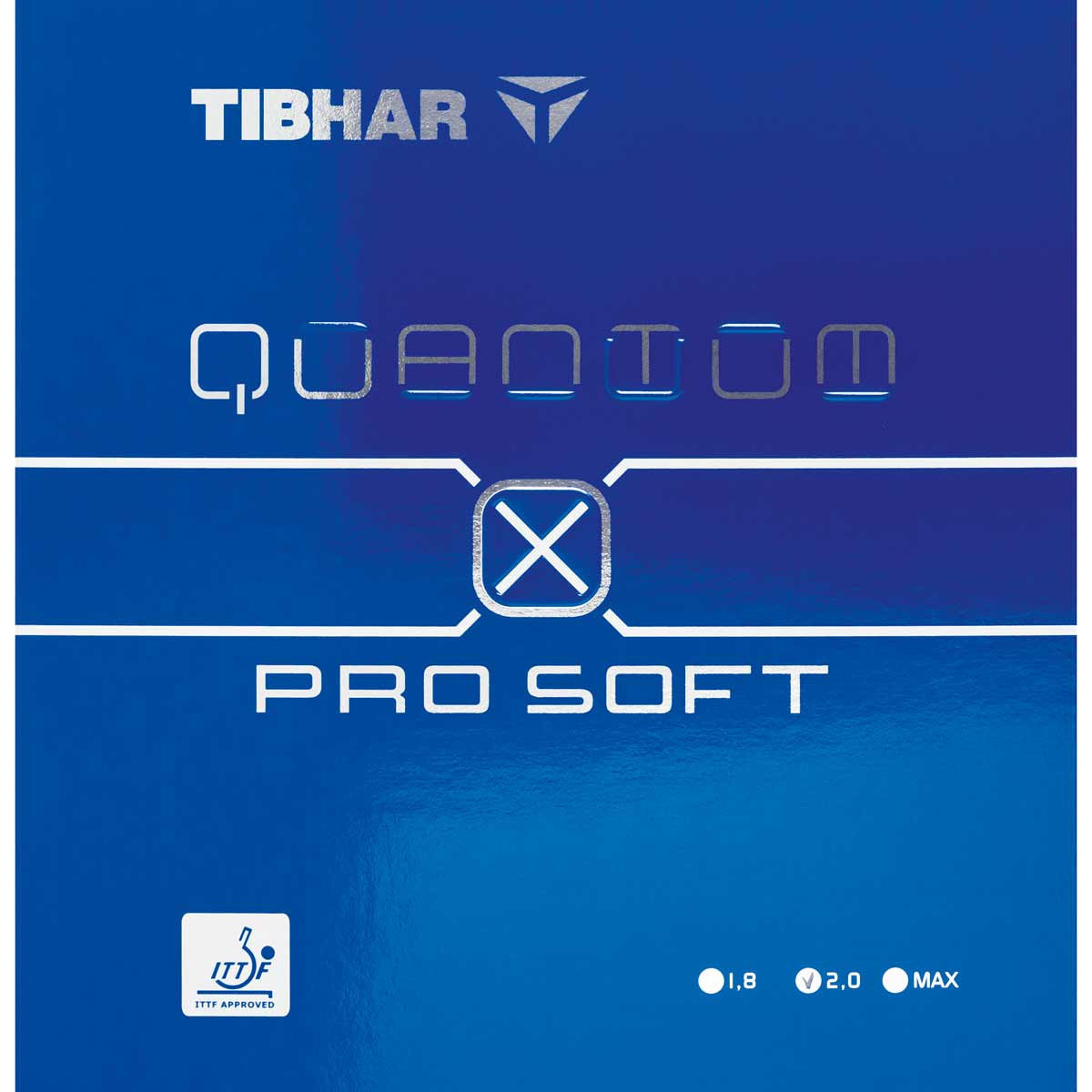 TIBHAR Rubber Quantum X Pro Soft red 1,8 mm