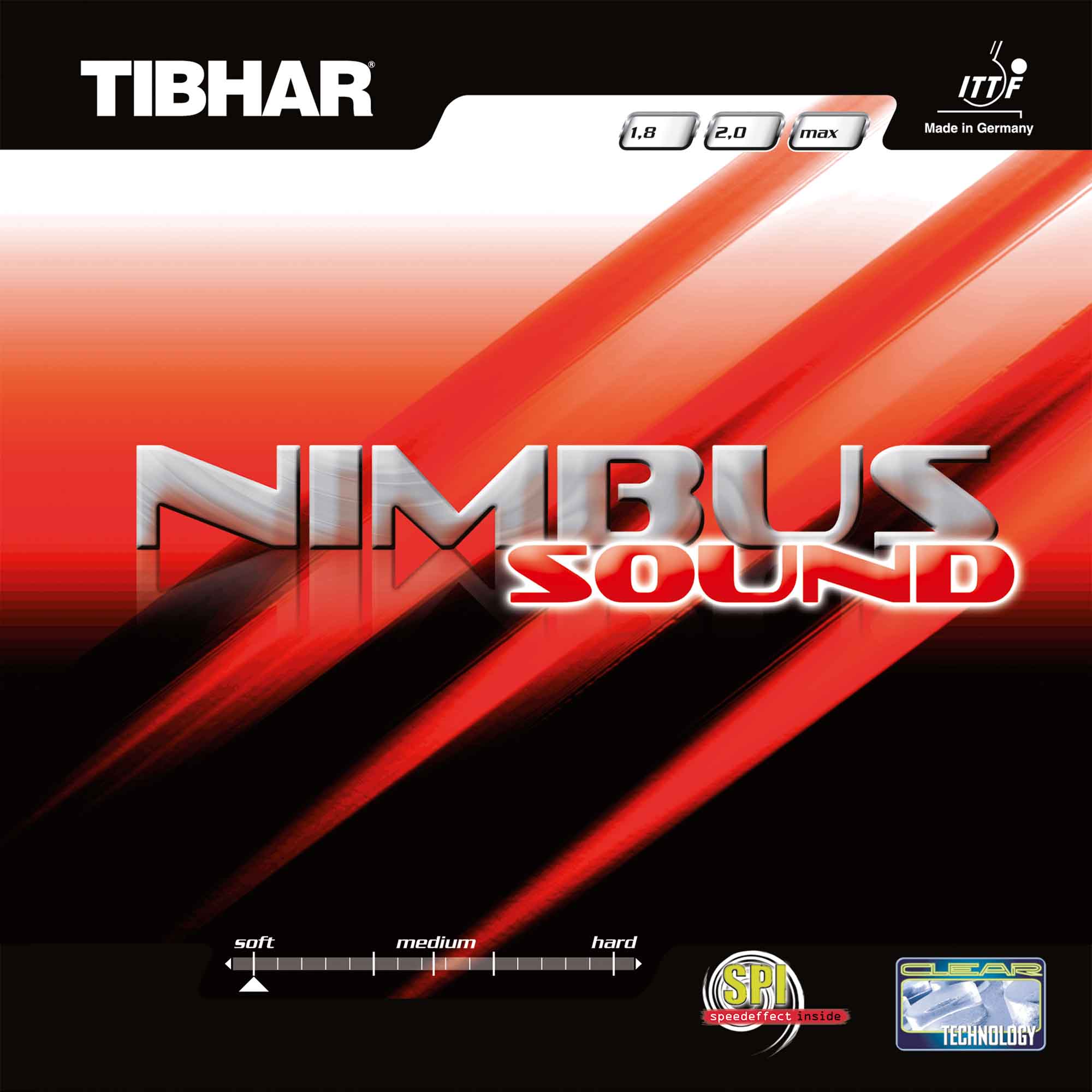 TIBHAR Nimbus Sound rot 1,8 mm