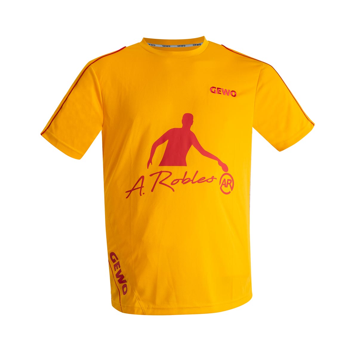 GEWO T-Shirt Promotion Robles gelb/rot S
