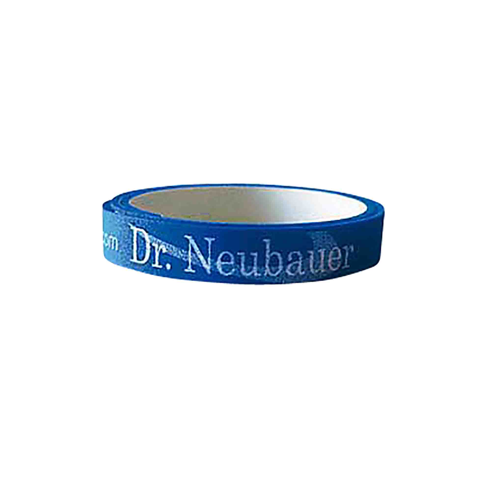 Dr. Neubauer Kantenband 6mm für 1 Schläger blau blau