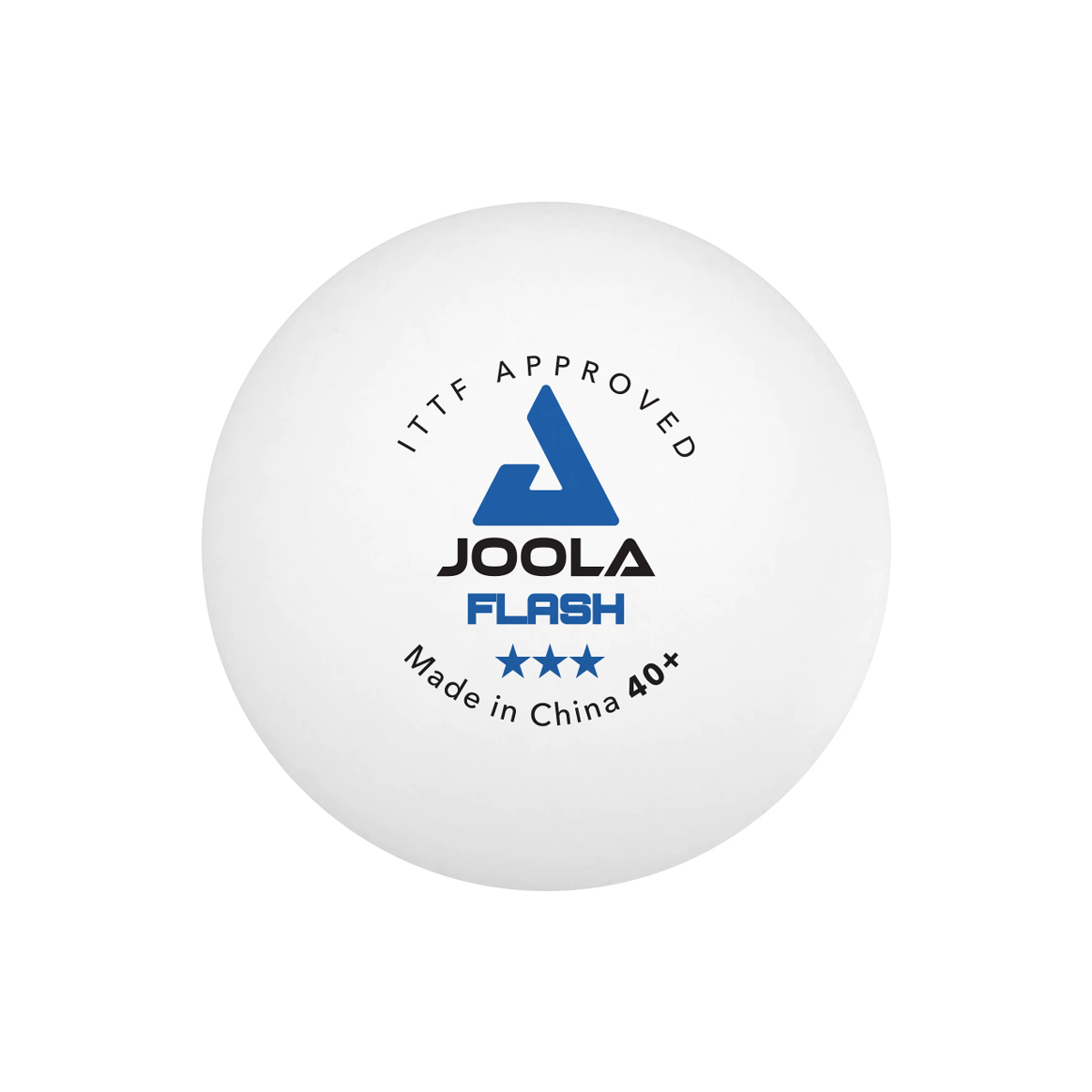 JOOLA Ball Flash 40+ *** 3er weiß