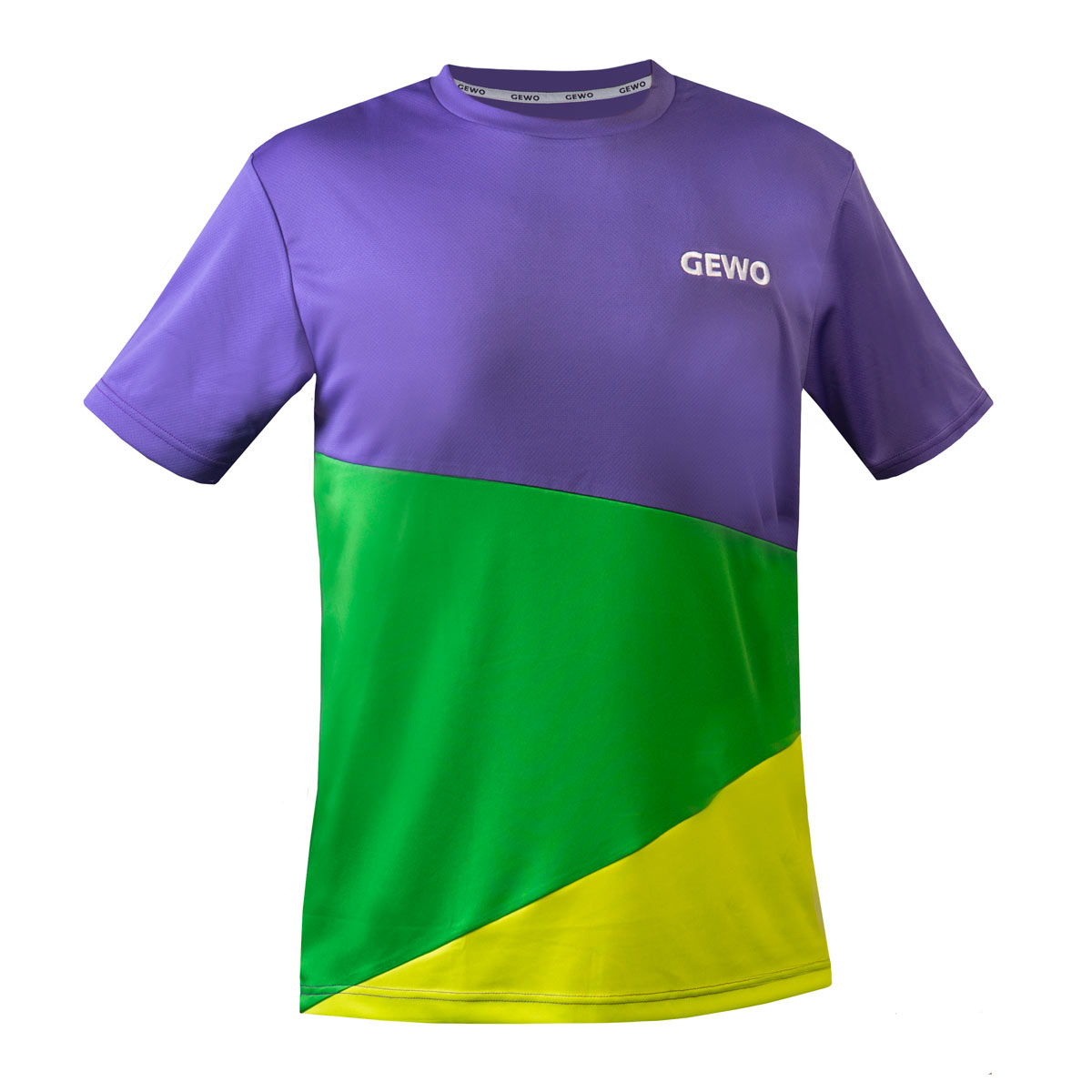 GEWO Promo T-Shirt Rossano lila/grün XXL