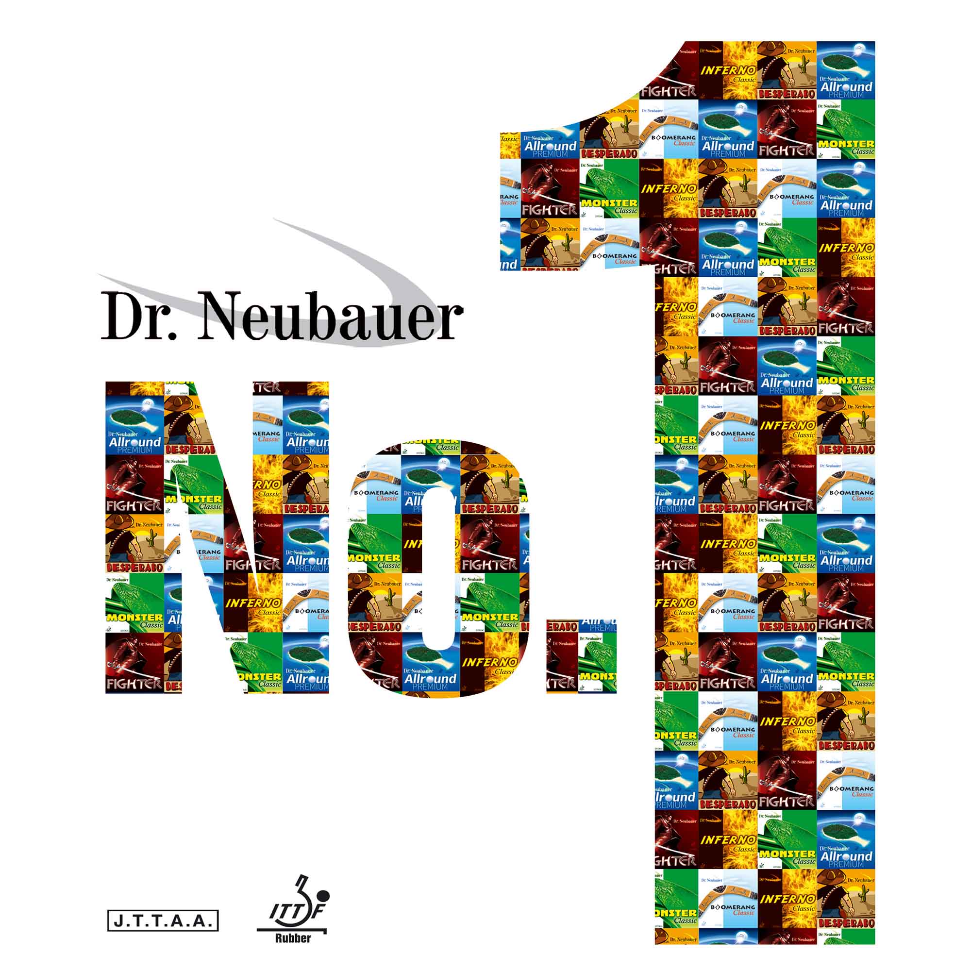 Dr. Neubauer Belag Number 1 rot OX