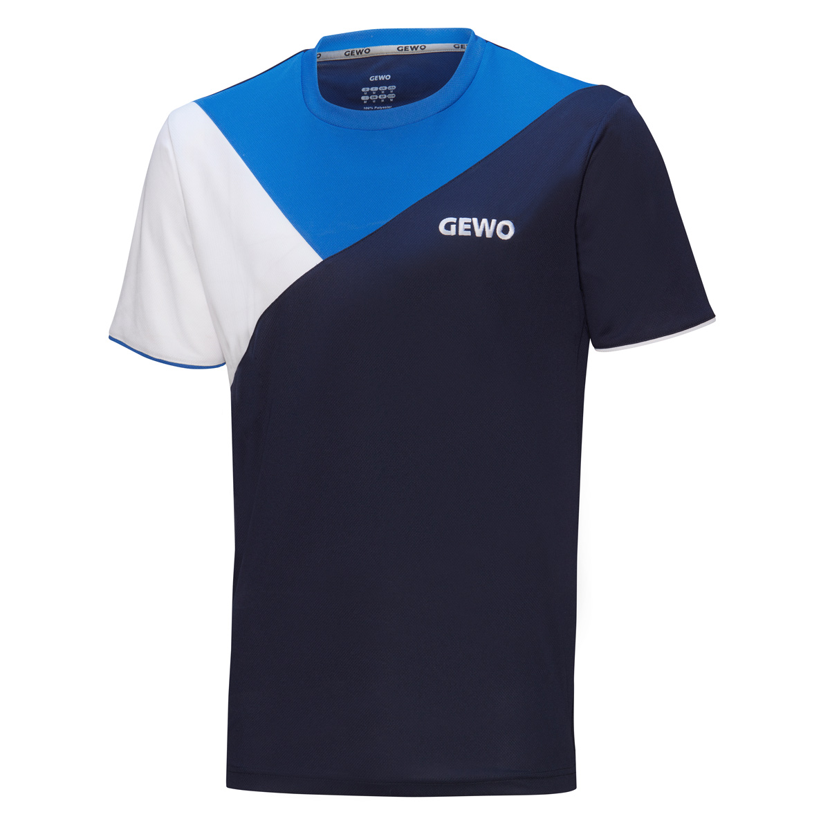 GEWO T-Shirt Toledo navy/royal XXXXS