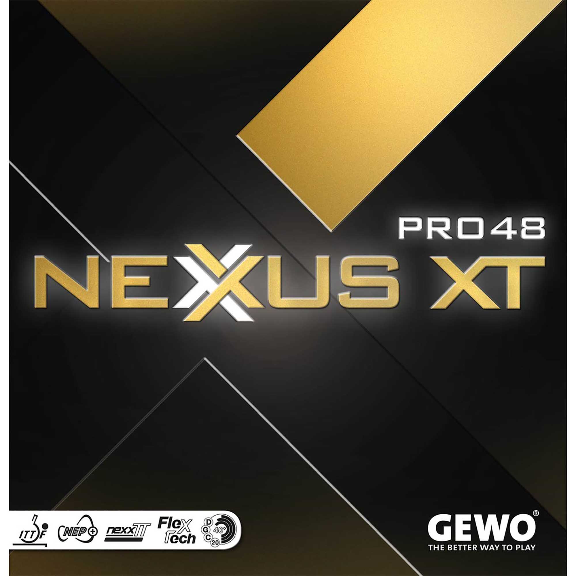 GEWO Belag Nexxus XT Pro 48 rot maXXimum