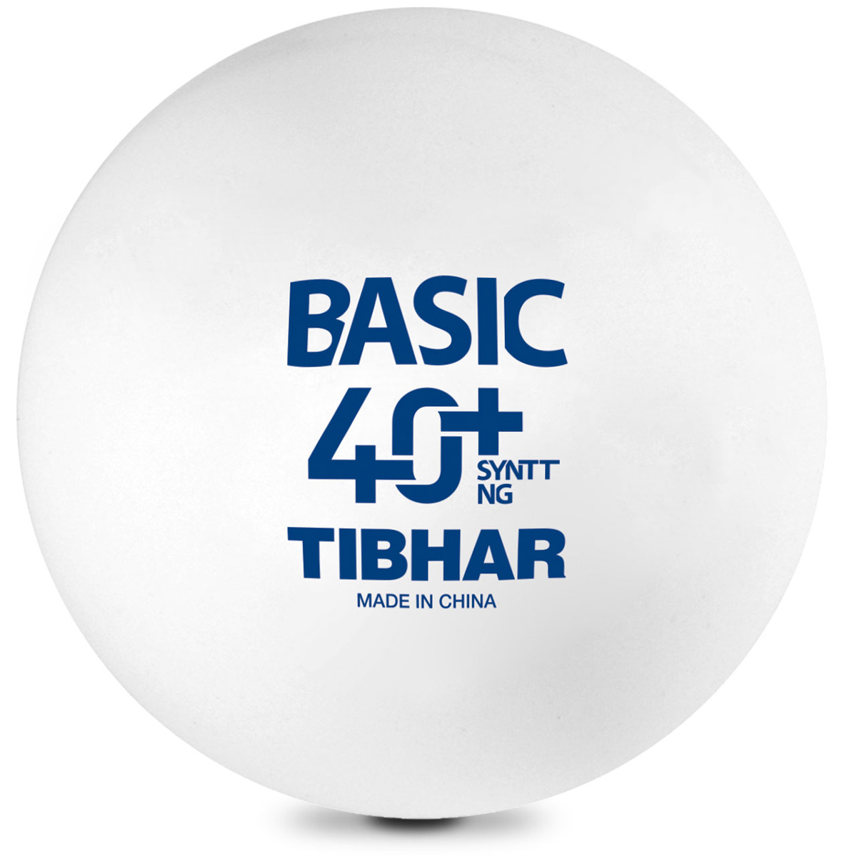 TIBHAR Ball Basic 40+ SYNTT NG 6er weiß
