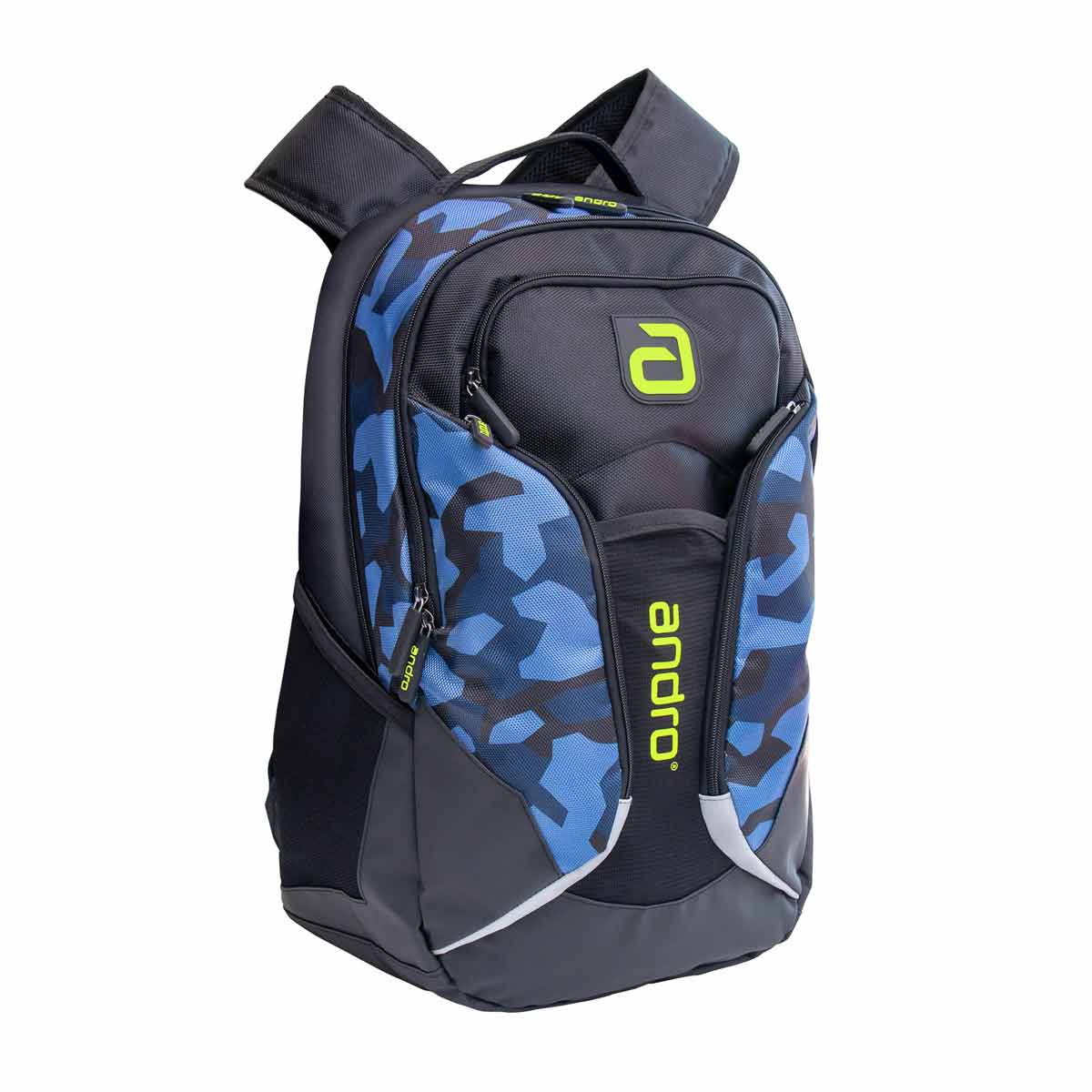 andro Backpack Fraser blue camouflage