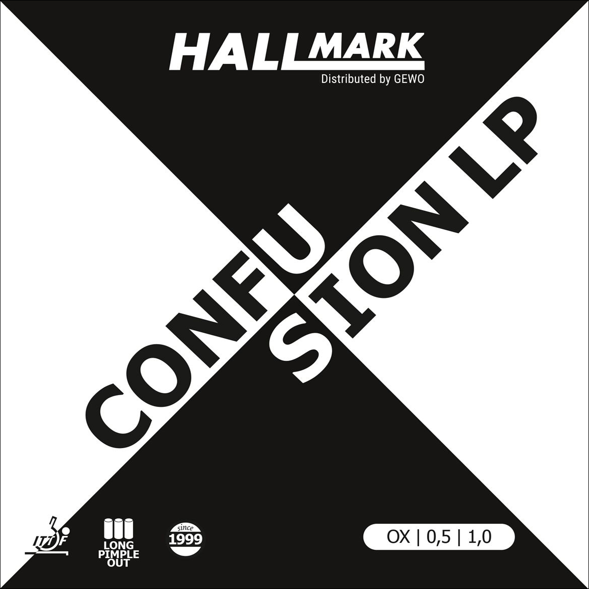 HALLMARK rubber Confusion-LP red OX
