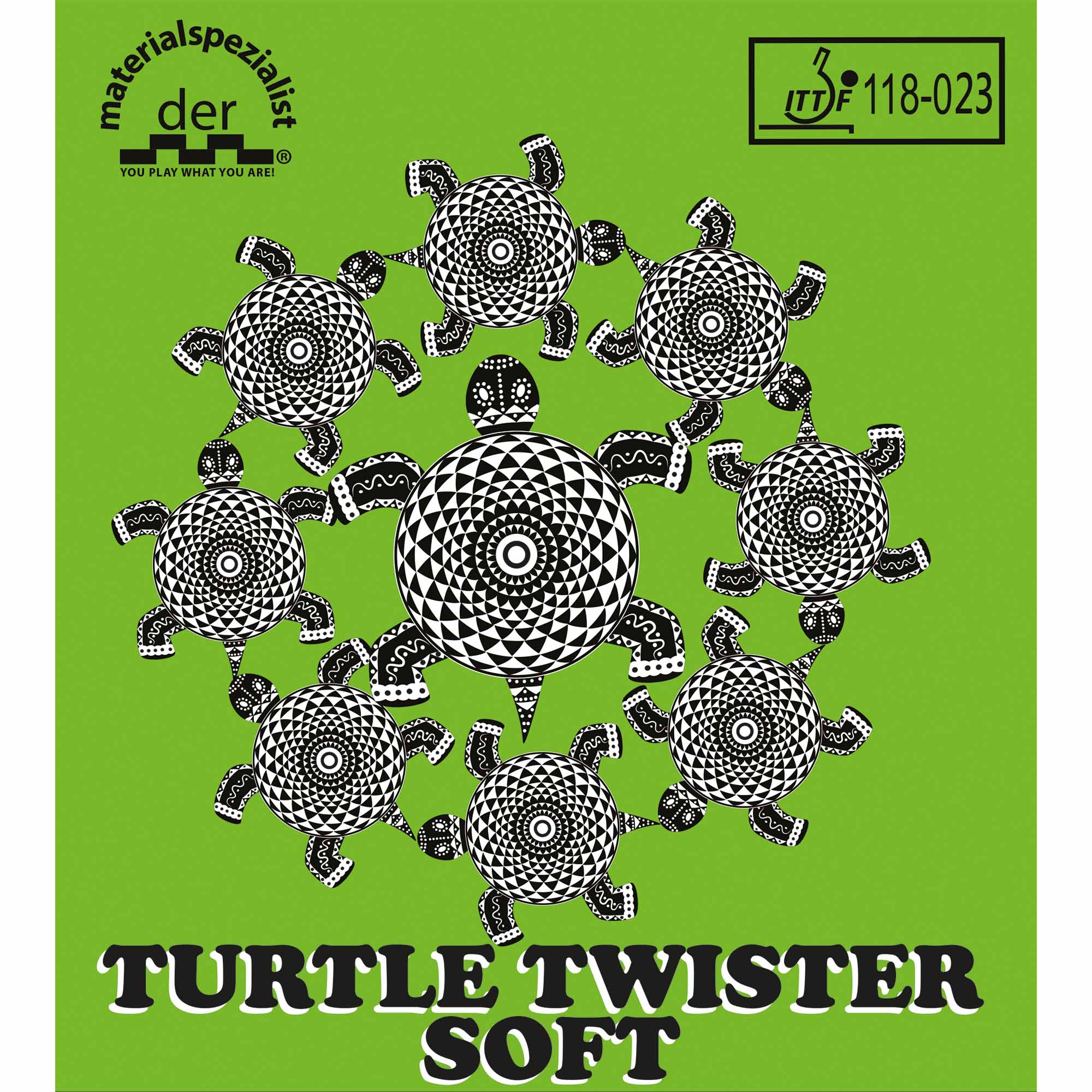 der materialspezialist Rubber Turtle Twister Soft