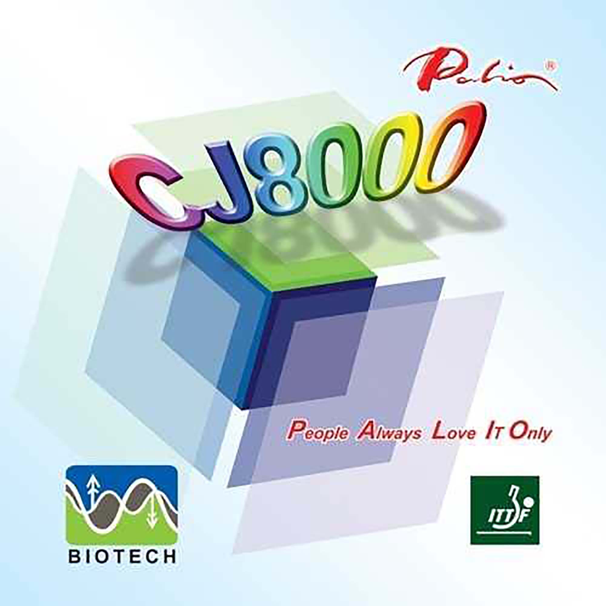 Palio Belag CJ 8000 Biotech 42-44° schwarz 1,8 mm