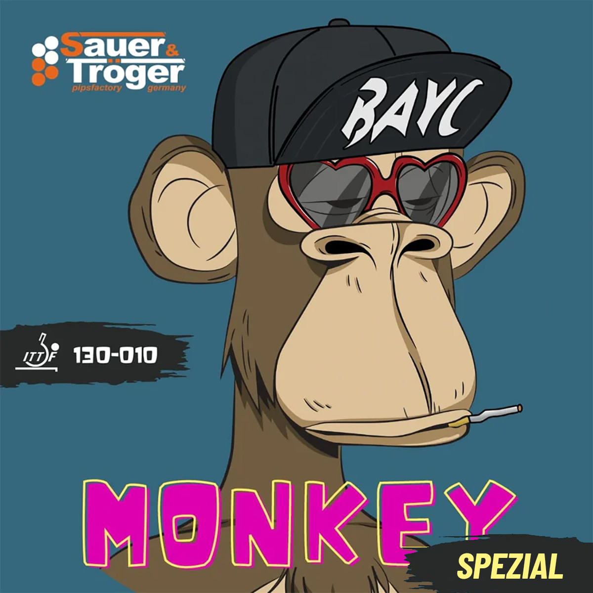 Sauer & Tröger Belag Monkey Spezial rot OX