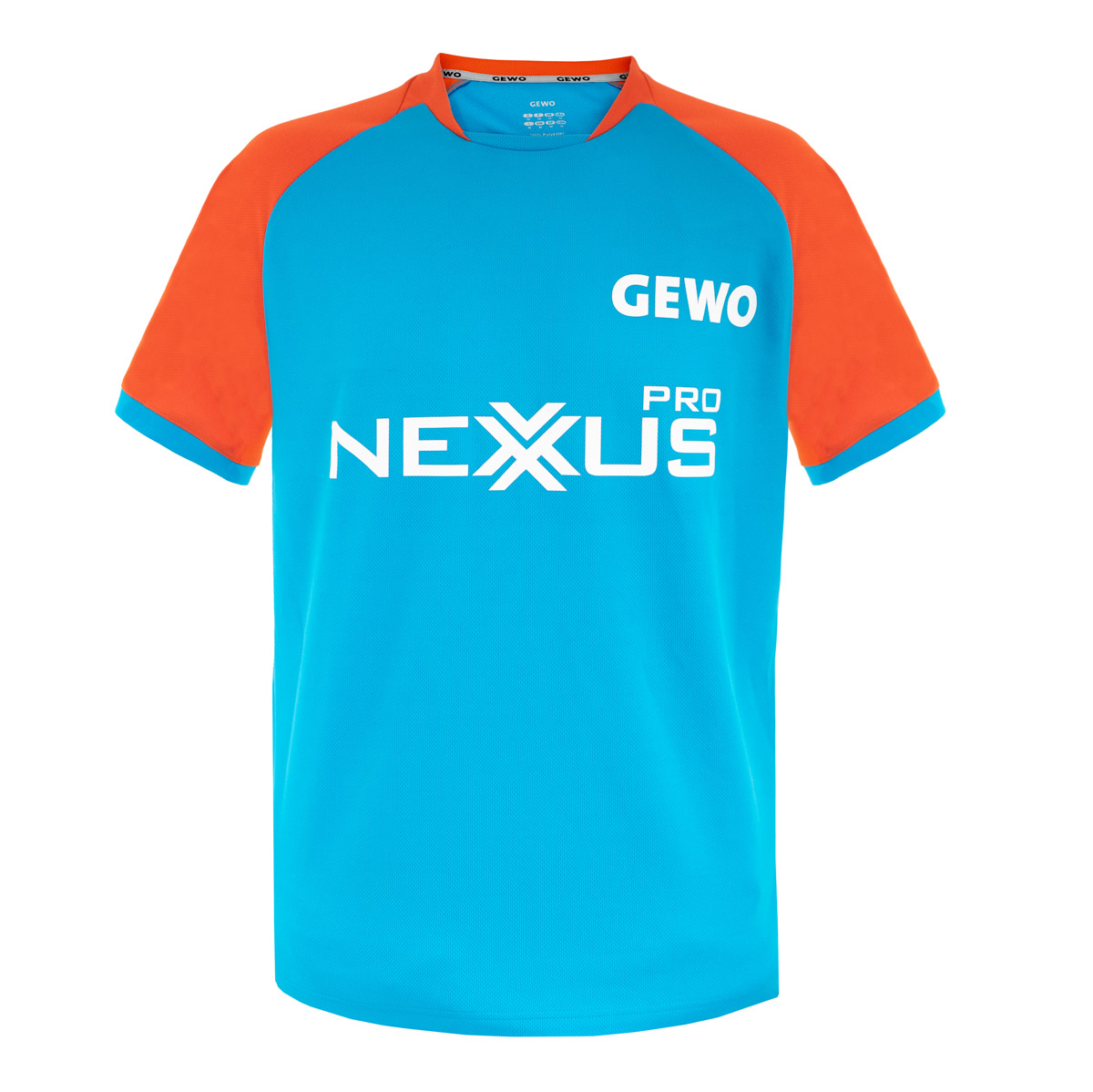 GEWO T-Shirt Riba Promo Nexxus Pro petrol/orange XS