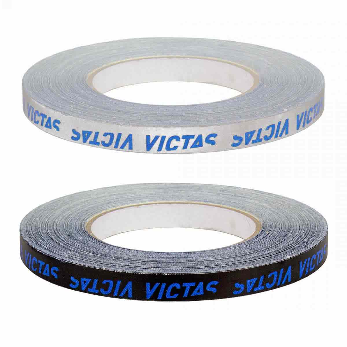 Victas Kantenband 12mm/50m silber/blau