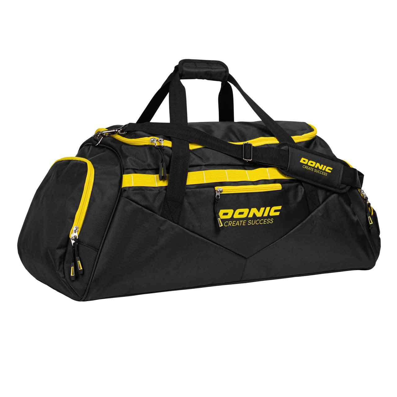 Donic Sporttasche Seca schwarz/gelb