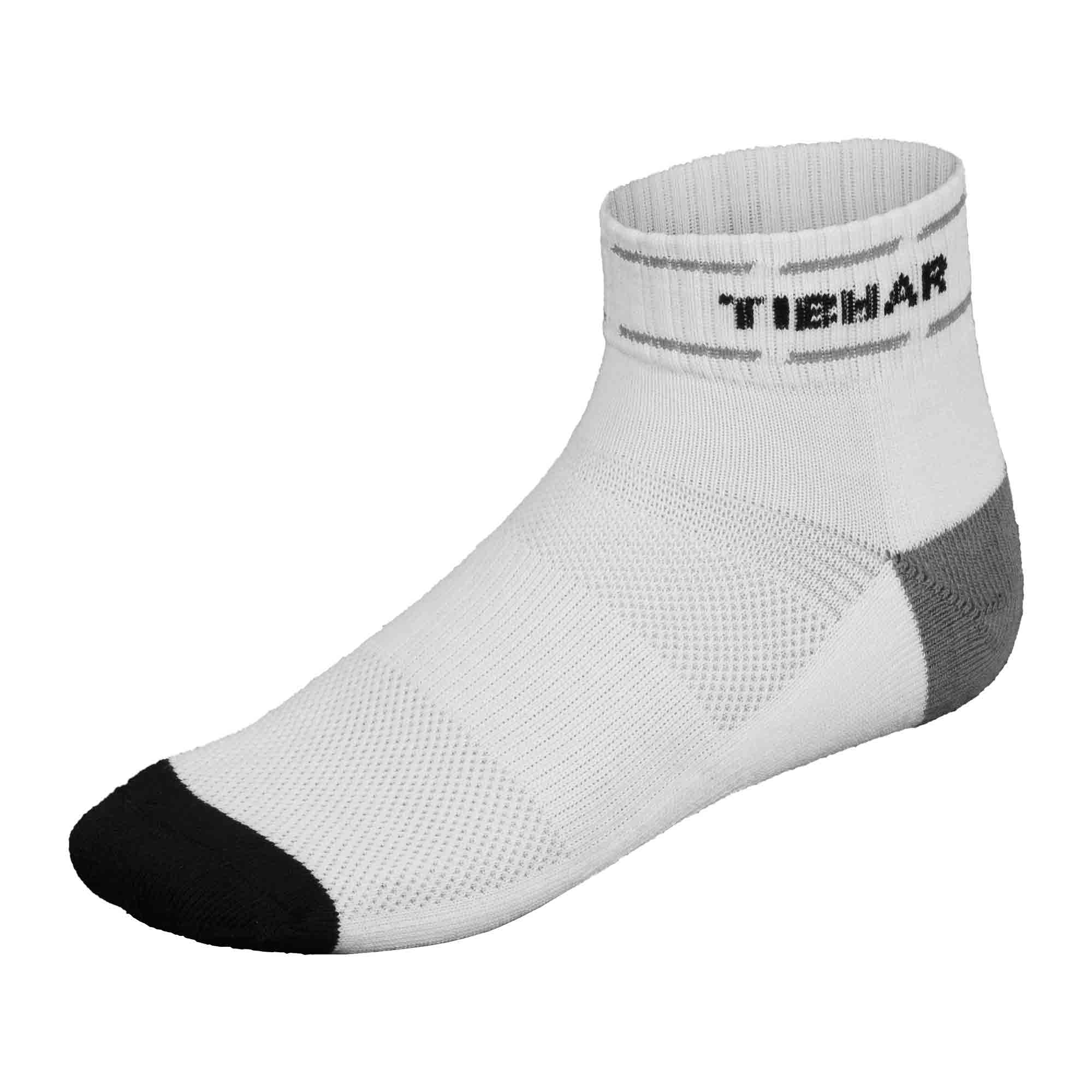 Tibhar Socke Classic Plus weiß/grau 39-41